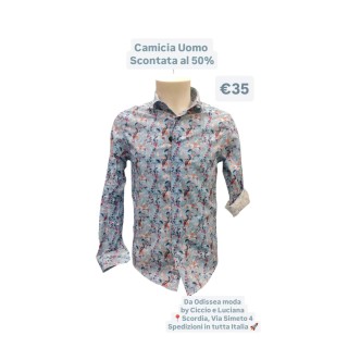 Camicia uomo fantasia
